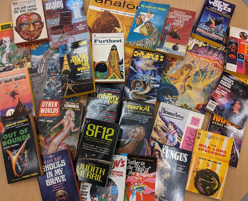 Digitizing the New Wave · Digitizing Science Fiction · LCDSS Omeka